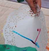 moving the colour about.