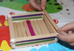 Building up the sides.