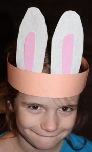 L being a mischievous little bunny. 