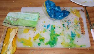 The mess at the end.