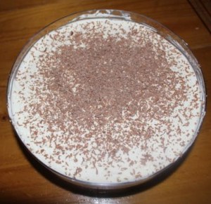 'Chocolate Heaven' - a bowl of chocolatey, creamy yumminess.