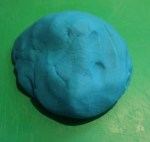 Fresh blob of dough.